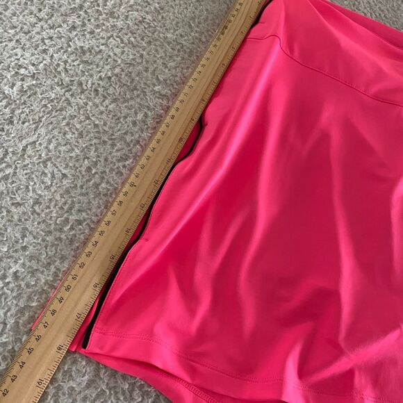 Nike Women's Dri-FIT Mid-Rise Golf Skirt Hyper Pink Size L Pockets‎ - Picture 9 of 11